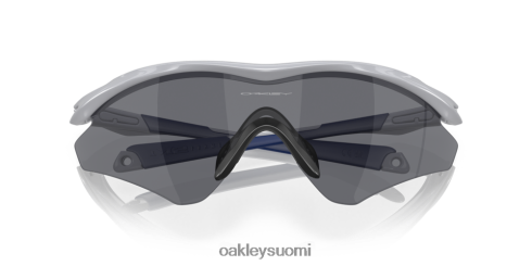 Oakley m2 runko harmaat linssit, kiillotettu sumukehys silmälasit 2T48V4733