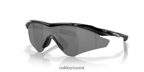 Oakley m2 runko mustat iridiumlinssit, kiillotettu musta kehys silmälasit 2T48V4732