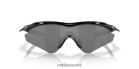 Oakley m2 runko mustat iridiumlinssit, kiillotettu musta kehys silmälasit 2T48V4732