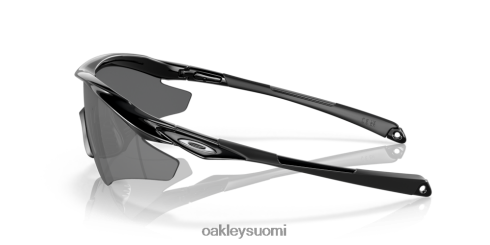Oakley m2 runko mustat iridiumlinssit, kiillotettu musta kehys silmälasit 2T48V4732