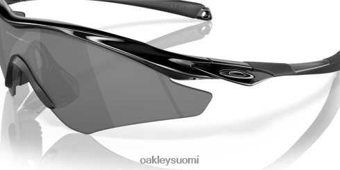 Oakley m2 runko mustat iridiumlinssit, kiillotettu musta kehys silmälasit 2T48V4732
