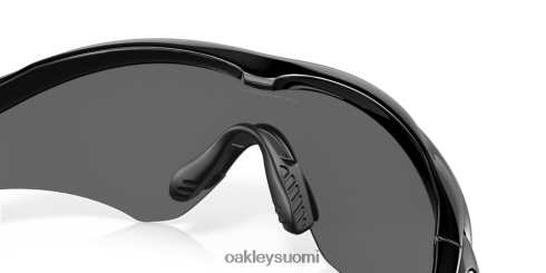 Oakley m2 runko mustat iridiumlinssit, kiillotettu musta kehys silmälasit 2T48V4732