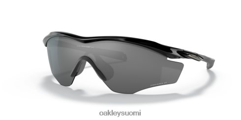 Oakley m2 runko xl Prim mustat polarisoidut linssit, kiillotettu musta kehys silmälasit 2T48V4178