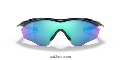 Oakley m2 runko xl prim safiirilinssit, kiillotettu musta kehys silmälasit 2T48V4179
