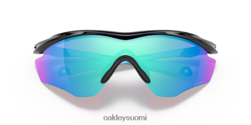 Oakley m2 runko xl prim safiirilinssit, kiillotettu musta kehys silmälasit 2T48V4179