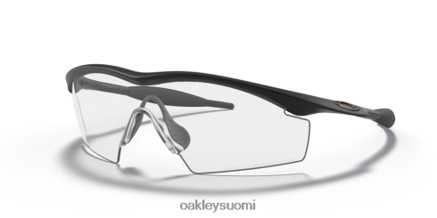 Oakley m runko kirkkaat linssit, musta kehys silmälasit 2T48V4597