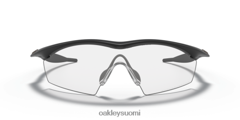 Oakley m runko kirkkaat linssit, musta kehys silmälasit 2T48V4597