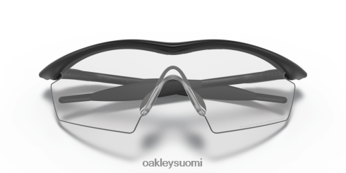 Oakley m runko kirkkaat linssit, musta kehys silmälasit 2T48V4597