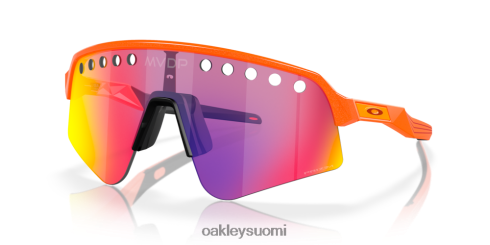 Oakley mathieu van der poel signature series sutro lite sweep prizm road linssit, oranssi kimalluskehys silmälasit 2T48V41017