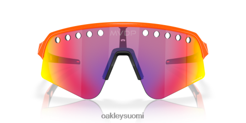 Oakley mathieu van der poel signature series sutro lite sweep prizm road linssit, oranssi kimalluskehys silmälasit 2T48V41017
