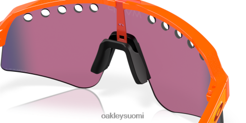 Oakley mathieu van der poel signature series sutro lite sweep prizm road linssit, oranssi kimalluskehys silmälasit 2T48V41017