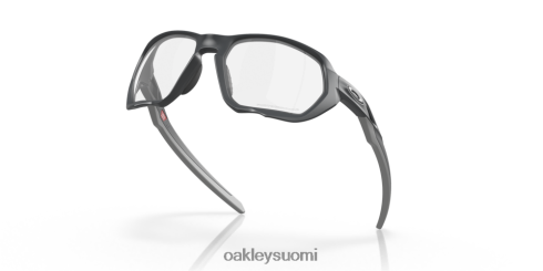 Oakley plasma kirkkaasta mustaan ​​iridium fotokromaattiset linssit, matta hiilirunko silmälasit 2T48V4262