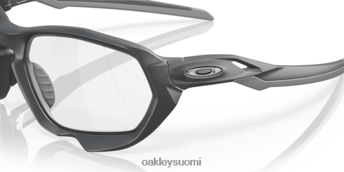 Oakley plasma kirkkaasta mustaan ​​iridium fotokromaattiset linssit, matta hiilirunko silmälasit 2T48V4262