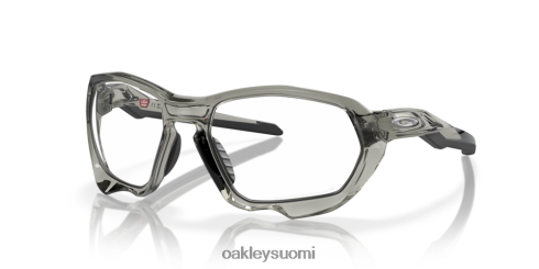 Oakley plasma (low bridge fit) kirkkaasta mustaan ​​iridium fotokromilinssit, harmaa mustekehys silmälasit 2T48V4585