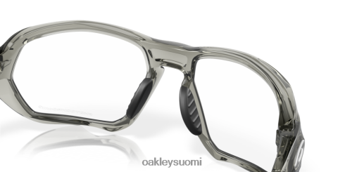 Oakley plasma (low bridge fit) kirkkaasta mustaan ​​iridium fotokromilinssit, harmaa mustekehys silmälasit 2T48V4585