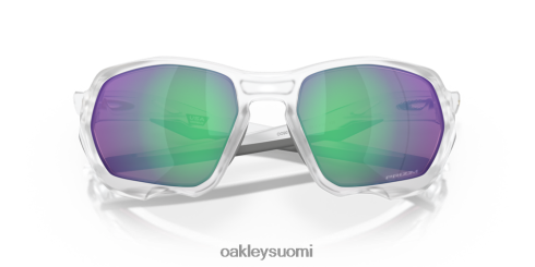Oakley plasma (low bridge fit) prizm road jade linssit, matta kirkas kehys silmälasit 2T48V4591
