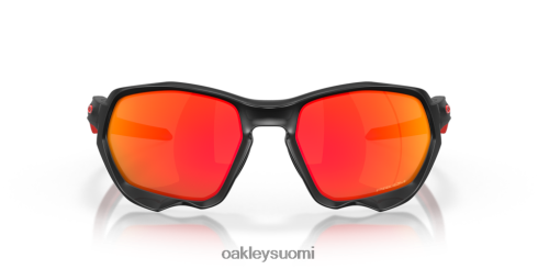 Oakley plasma (low bridge fit) prizm rubiinilinssit, mattamusta mustekehys silmälasit 2T48V4590