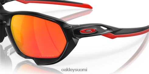 Oakley plasma (low bridge fit) prizm rubiinilinssit, mattamusta mustekehys silmälasit 2T48V4590
