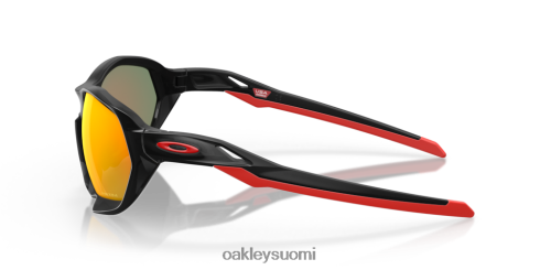 Oakley plasma prizm rubiinilinssit, mattamusta mustekehys silmälasit 2T48V4266