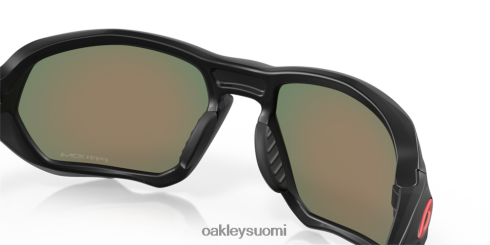 Oakley plasma prizm rubiinilinssit, mattamusta mustekehys silmälasit 2T48V4266