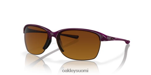 Oakley pysäyttämätön ruskeat gradienttipolarisoidut linssit, vadelma spitzer-kehys silmälasit 2T48V4694