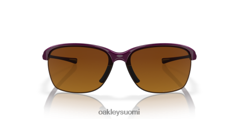 Oakley pysäyttämätön ruskeat gradienttipolarisoidut linssit, vadelma spitzer-kehys silmälasit 2T48V4694