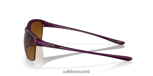 Oakley pysäyttämätön ruskeat gradienttipolarisoidut linssit, vadelma spitzer-kehys silmälasit 2T48V4694