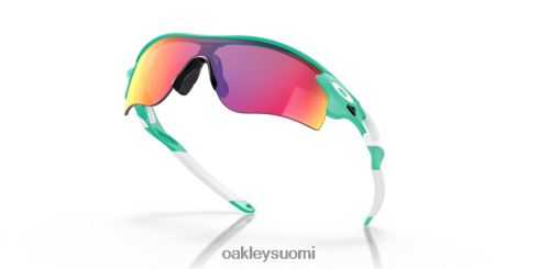 Oakley radarlock path (low bridge fit) perintövärien kokoelma prizm road linssit, matta celeste-kehys silmälasit 2T48V4722