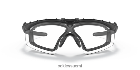 Oakley si m runko 3.0 tiivisteellä ppe kirkkaat linssit, musta kehys silmälasit 2T48V4678