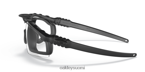 Oakley si m runko 3.0 tiivisteellä ppe kirkkaat linssit, musta kehys silmälasit 2T48V4678