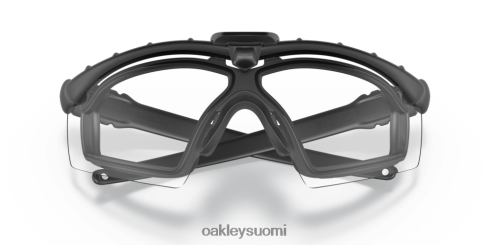 Oakley si m runko 3.0 tiivisteellä ppe kirkkaat linssit, musta kehys silmälasit 2T48V4678