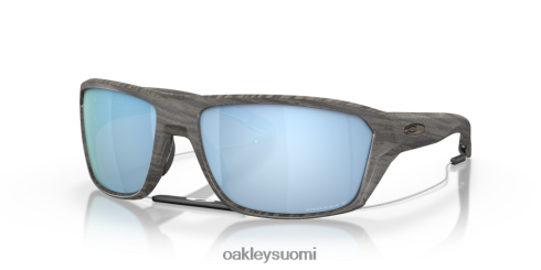 Oakley split shot puun syykokoelma prizm syvän veden polarisoidut linssit, puusyistä kehys silmälasit 2T48V4300
