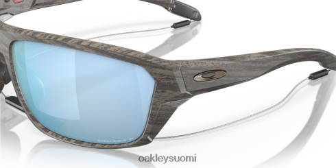 Oakley split shot puun syykokoelma prizm syvän veden polarisoidut linssit, puusyistä kehys silmälasit 2T48V4300