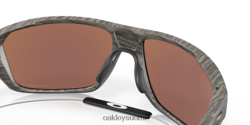 Oakley split shot puun syykokoelma prizm syvän veden polarisoidut linssit, puusyistä kehys silmälasit 2T48V4300