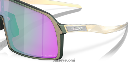 Oakley sutro Discover -kokoelma prizm road jade linssit, matta hopeanvihreä värinvaihtokehys silmälasit 2T48V4245