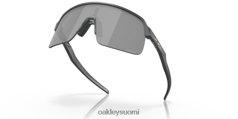 Oakley sutro lite (low bridge fit) korkearesoluutioinen kokoelma prim mustat linssit, matta hiilirunko silmälasit 2T48V4994