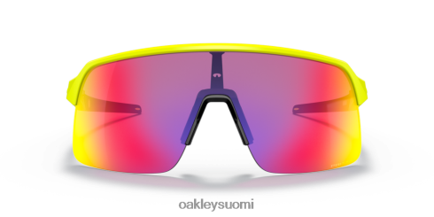 Oakley sutro lite (low bridge fit) neon keltainen kokoelma prizm road linssit, tennispallon keltainen runko silmälasit 2T48V4995