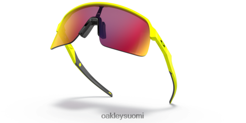 Oakley sutro lite (low bridge fit) neon keltainen kokoelma prizm road linssit, tennispallon keltainen runko silmälasit 2T48V4995