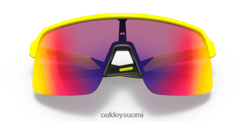 Oakley sutro lite (low bridge fit) neon keltainen kokoelma prizm road linssit, tennispallon keltainen runko silmälasit 2T48V4995