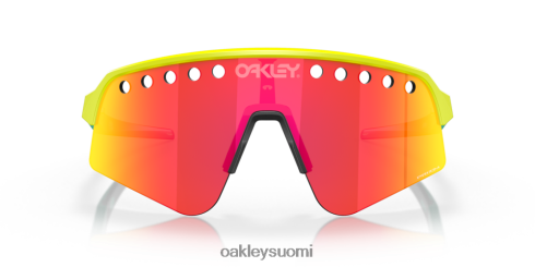 Oakley sutro lite sweep (ilmattu) prizm rubiinilinssit, tennispallon keltainen kehys silmälasit 2T48V4233