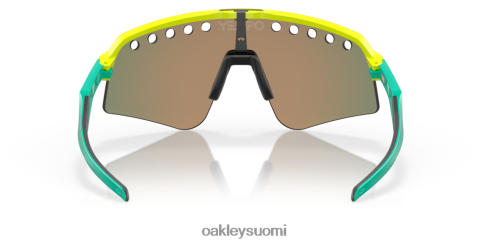 Oakley sutro lite sweep (ilmattu) prizm rubiinilinssit, tennispallon keltainen kehys silmälasit 2T48V4233