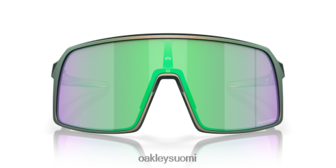 Oakley sutro (low Bridge fit) löydä kokoelma prizm road jade linssit, matta hopeanvihreä värinvaihtokehys silmälasit 2T48V4927