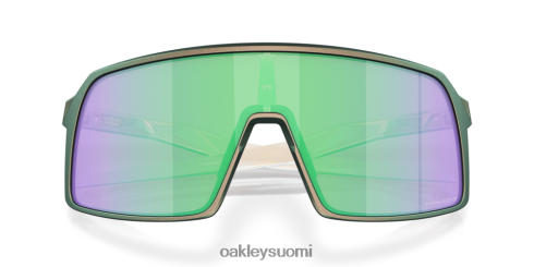 Oakley sutro (low Bridge fit) löydä kokoelma prizm road jade linssit, matta hopeanvihreä värinvaihtokehys silmälasit 2T48V4927