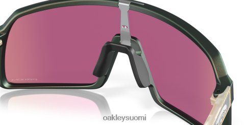 Oakley sutro (low Bridge fit) löydä kokoelma prizm road jade linssit, matta hopeanvihreä värinvaihtokehys silmälasit 2T48V4927