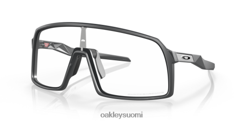 Oakley sutro (low Bridge sovi) kirkkaasta mustaan ​​iridium fotokromaattiset linssit, matta hiilirunko silmälasit 2T48V4475
