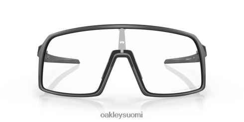 Oakley sutro (low Bridge sovi) kirkkaasta mustaan ​​iridium fotokromaattiset linssit, matta hiilirunko silmälasit 2T48V4475