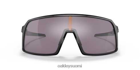 Oakley sutro (low Bridge sovi) primin harmaat linssit, kiillotettu musta kehys silmälasit 2T48V4474