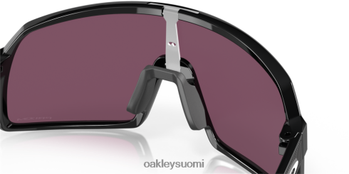 Oakley sutro s prizm road black linssit, kiillotettu musta kehys silmälasit 2T48V4272
