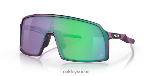 Oakley sutro troy lee designs -sarja prizm jade linssit, troy lee suunnittelee matta violetti vihreä vaihtokehys silmälasit 2T48V4928