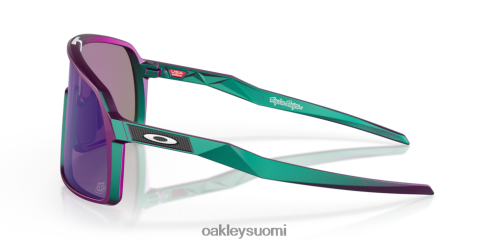 Oakley sutro troy lee designs -sarja prizm jade linssit, troy lee suunnittelee matta violetti vihreä vaihtokehys silmälasit 2T48V4928